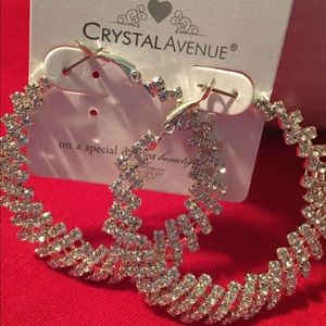 Sparkly hoops